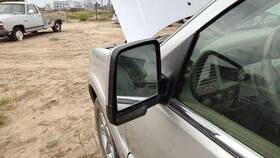 2c5z17683baa Lincoln 2003-2005 Aviator Driver Left Side Mirror Door Mounted Oem Silver Jp