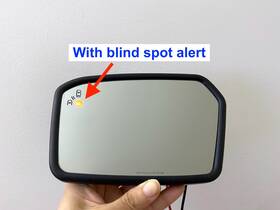 9h63-17t675-b Lincoln 2010-2012 Mkz Driver Side Left Mirror Glass Blind Spot Detection Alert 9h63-17t675-b Lincoln 2010-2012 Mkz Driver Side Left Mirror Glass Blind Spot Detection Alert