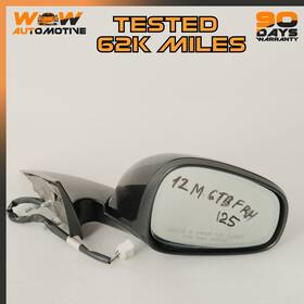 Maserati 980145020 08-19 Granturismo S Right Rear View Door Mirror Assembly Black Oem