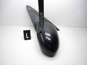 022684 Mazda 022683 2010-2013 3 Left Side View Mirror None Heated Broken Oem