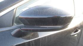 Mazda 128-11565l Driver Side View Mirror With Integral Turn Signal Fits 19-22 3 166767