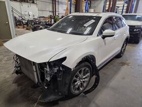 Mazda 128-12129l Driver Left Side View Mirror Without Heated Fits 16-17 Cx-9 1550454
