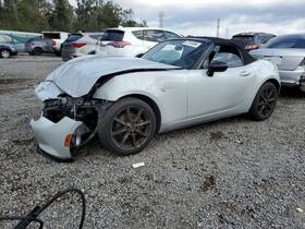128-12235l Mazda Driver Side View Mirror Without Heated Fits 16-21 Mx-5 Miata 1068860