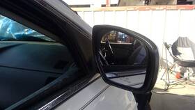 128-13137r Mazda Passenger Side View Mirror With Blind Spot Alert Fits 14-15 Cx-9 2452142 128-13137r Mazda Passenger Side View Mirror With Blind Spot Alert Fits 14-15 Cx-9 2452142