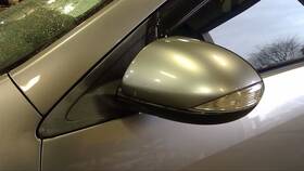 128-50532l Mazda Driver Side View Mirror Power Non-heated With Signal Fits 10-13 3 1044373