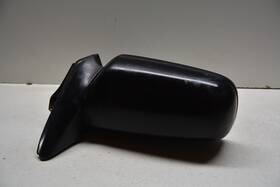 128-56080 Mazda 1988-1989 323 Left Driver Side Power Door View Mirror Oem