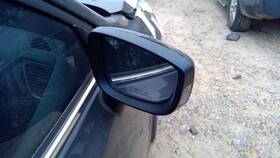 128-64664r Mazda Passenger Side View Mirror With Blind Spot Alert Fits 14-16 3 1056140