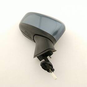 128-64666r Mazda Oem Side View Door Mirror For 3 Right Blu Pwr Heat Cvr-scuffs