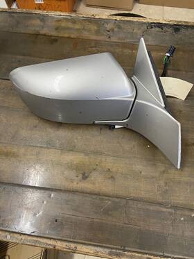 17341841 Mazda 2003-07 Cadillac Cts Right Passenger Door Mirror Silver Oem 9425694
