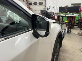 699619 Mazda Used Right Door Mirror Fits 2018 Cx-5 Without Heated With Blind Spot Alert