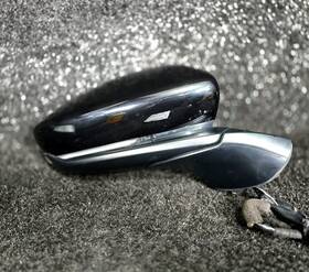 Bcka-69-121h Mazda 3 Door Mirror Front Right Passg Rh Side Black 2019 2023 Oem