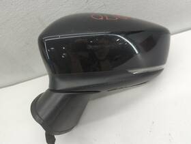 034228 Mazda Iiie4 2017-2018 3 Driver Left Side View Manual Door Mirror Black Lkvl1