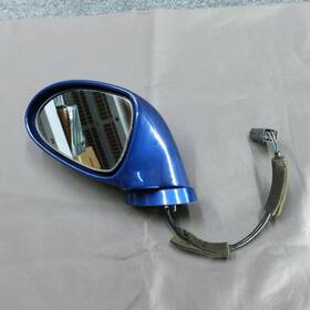 Nc11-69-180f-92 Mazda 99-05 Miata Nb Left Driver Power Door Mirror Sapphire Blue 20p Oem Lh