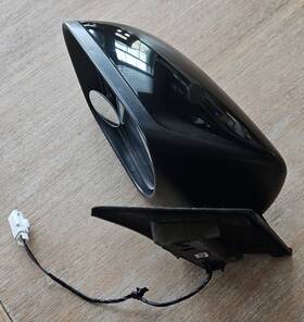 Td796918z Mazda 07-09 Cx-7 Left Driver Door Mirror Without Blind Spot Alert L Non-heated Black