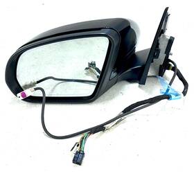 128-13152l Mercedes 2020-2022 Glb Class Driver Lh Door Mirror With Power Blind Spot Black Oem
