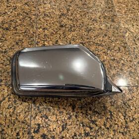 1168110261 Mercedes-benz W116 450sel Chrome Right Passenger Side External Door Wing Mirror