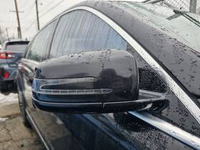 128-50588r Mercedes-benz 2010-2013 S550 Passenger Side View Mirror Black With Blind Spot Al