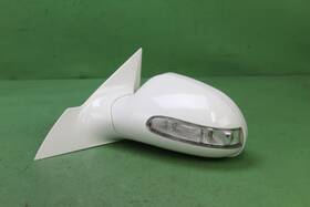 128-56639 Mercedes-benz 03-09 W209 Clk55 Coupe Power Side Door Mirror Driver Left White Q