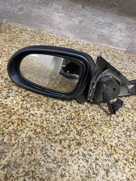 128-56665l Mercedes-benz 2006-2009 Left Driver Side Blue Door Mirror Power Clk350 Oem