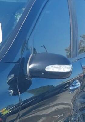 128-56669l Mercedes-benz 2006-2008 Ml Class Lh Driver Door Mirror Side View Oem