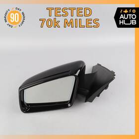 2048102725 Mercedes-benz 12-14 W204 C250 C350 Coupe Left Side Rear View Door Mirror Black Oem
