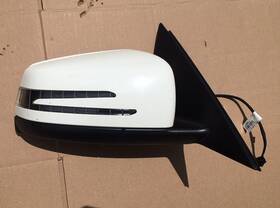 2048104416 Mercedes-benz 10-11 W204 C300 C350 Right Passenger Side Mirror Calcite White Oem