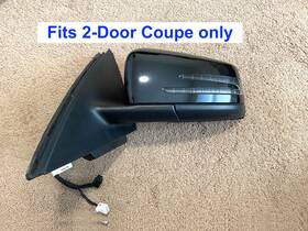 2048108616 Mercedes-benz 2012-2014 W204 C250 Coupe Driver Left Side Mirror Auto Dim Black