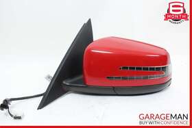 2048108793 Mercedes-benz 12-14 W204 C250 C300 C350 Front Left Side Mirror Door Rear View Red Oem