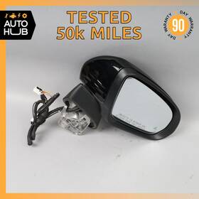 2058102805 Mercedes-benz 17-21 W205 C300 C43 Right Side Rear View Door Mirror With Blind Spot Oem