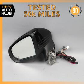 2058103905 Mercedes-benz 17-21 W205 C300 C43 Left Side Rear View Door Mirror With Blind Spot Oem