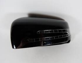 21281009649040 Mercedes-benz Black Mirror Housing Left Hand E C Cl Cls Class Cover Cap Genuine Oem