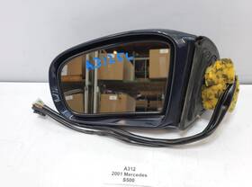 2208100516 Mercedes-benz 00-02 Oem W220 S500 Left Driver Door Exterior Side Mirror Note 2208100516 Mercedes-benz 00-02 Oem W220 S500 Left Driver Door Exterior Side Mirror Note