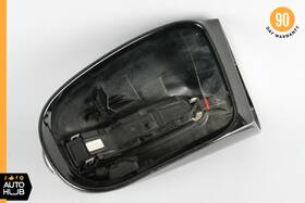 2208100964 Mercedes-benz 03-06 W220 S500 Cl500 Side Door Mirror Cover Left Driver Black Oem