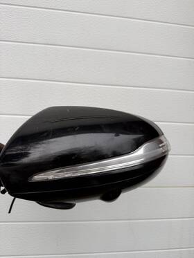 2228106016 Mercedes-benz 2014-2017 S550 W222 Left Side Door View Mirror Black With Blind Spot