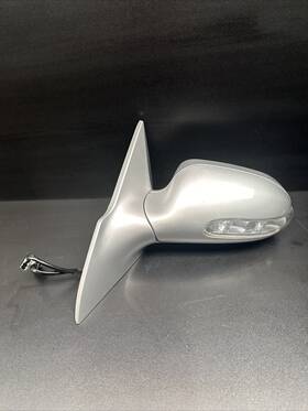 2308100776 Mercedes-benz 03-06 Sl500 Power Driver Left Side View Door Mirror Silver 744
