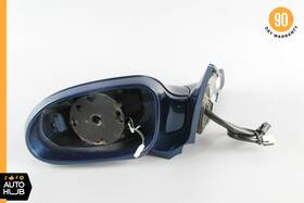2308100964 Mercedes-benz 2003 R230 Sl500 Sl600 Side Rear View Door Mirror Left Driver Blue Oem