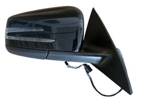 2468110260 Mercedes-benz 14-19 Cla250 Cla45 Amg Right Passenger Rear View Door Mirror Black Oem
