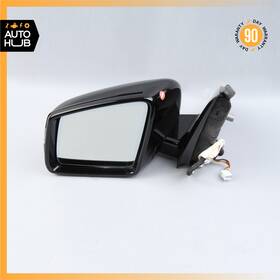 2518102519 Mercedes-benz 11-13 W251 R350 Left Driver Side Rear View Door Mirror Black Oem
