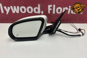 2538109301 Mercedes-benz 2016-2022 Glc Left Side Rear View Mirror With Blind Spot White 149 Oem