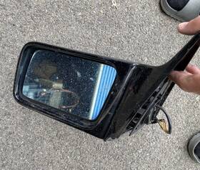 Mercedes-benz 41-3115-407 90-96 R129 Sl320 Sl500 300sl Left Driver Side View Door Mirror Oem