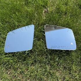 Mercedes-benz 930-0038-001 Oem 11-19 Mercedes-benz Ml Gl Gle Gls G Mirror Glass Blind Spot Heated Pair
