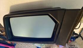 A1268100916 Mercedes-benz Genuine Mb W126 Se Sel Sec Outside Mirror Left Manual Oem