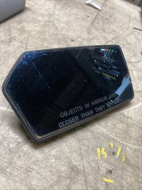 A1268101621 Mercedes-benz W126 C126 Right Passenger Heated Power Mirror Glass 1268101021 A1268101621 Mercedes-benz W126 C126 Right Passenger Heated Power Mirror Glass 1268101021