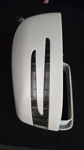 A16681001649040 Mercedes-benz 14-19 G Gle Gls Gl M Side Mirror Cover Right Passenger White Oem