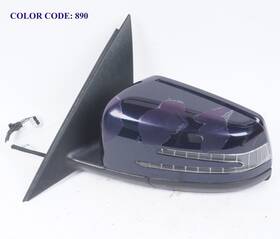 A2048103593 Mercedes-benz 12-14 C250 C300 C350 Left Side Rear View Door Mirror Oem
