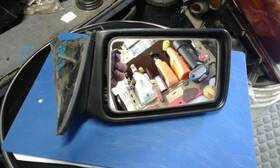 128-00116l Mercury Driver Left Side View Mirror Power Fits 91-93 Capri 321928