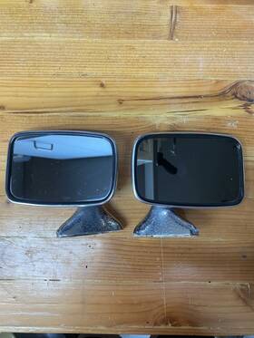165-135 Mg Mgb 74-80 Side Mirror Left And Right Original Vintage