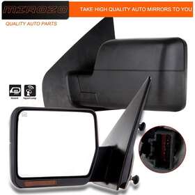 9691637 Mirrorzone Driver Lh Side Tow Mirror Power Heated Signal For 2004-2006 Ford F150 Truck