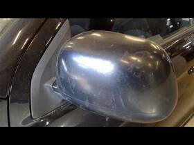 Mitsubishi 128-12016al Driver Side View Mirror Black Cover Fits 11-13 Outlander Sport 370260