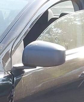 Mitsubishi 128-12290l 2015-2016 Lancer Lh Driver Door Mirror Side View Oem